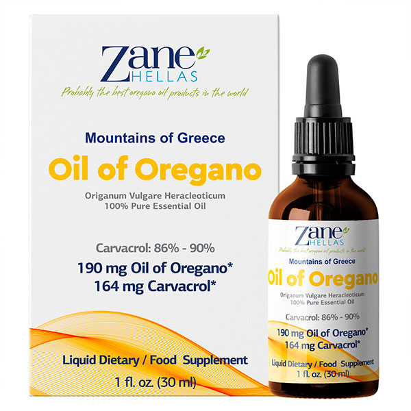 Řecký Oregánový olej 86% karvakrol
